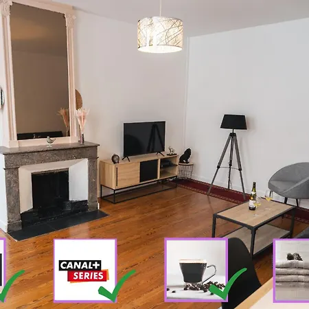L'escapade-spacieux -climatisation-centre Appartamento *