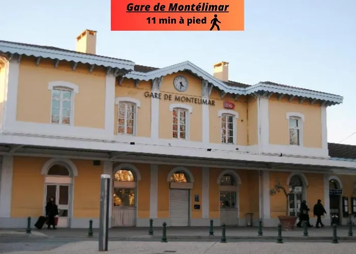 L'escapade-spacieux -climatisation-centre * Монтелимар